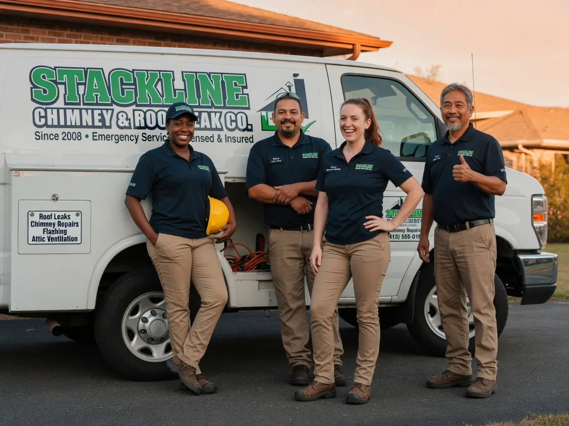 Chimney flashing repair company in Troy, ID
